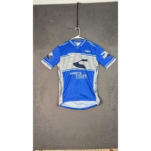 Louis‎ Garneau Cycling Jersey Shirt Mens Medium Danny's Cycles Scarsdale NY USA